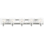 17075-05 5 Light Polished Chrome Vanity Sconce-Lighting LumensWall Sconces