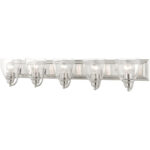 17075-91 5 Light Brushed Nickel Vanity Sconce-Lighting LumensWall Sconces