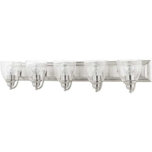 17075-91 5 Light Brushed Nickel Vanity Sconce-Lighting LumensWall Sconces