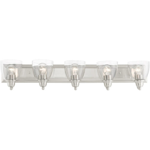 17075-91 5 Light Brushed Nickel Vanity Sconce-Lighting LumensWall Sconces