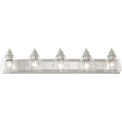 17075-91 5 Light Brushed Nickel Vanity Sconce-Lighting LumensWall Sconces