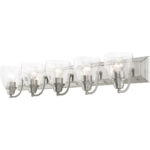 17075-91 5 Light Brushed Nickel Vanity Sconce-Lighting LumensWall Sconces