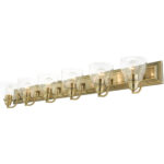 17076-01 6 Light Antique Brass Vanity Sconce-Lighting LumensWall Sconces