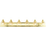 17076-02 6 Light Polished Brass Vanity Sconce-Lighting LumensWall Sconces