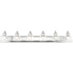 17076-05 6 Light Polished Chrome Vanity Sconce-Lighting LumensWall Sconces