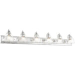 17076-05 6 Light Polished Chrome Vanity Sconce-Lighting LumensWall Sconces