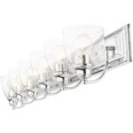 17076-05 6 Light Polished Chrome Vanity Sconce-Lighting LumensWall Sconces