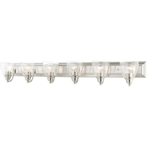 17076-91 6 Light Brushed Nickel Vanity Sconce-Lighting LumensWall Sconces