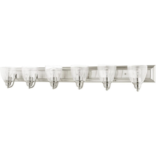 17076-91 6 Light Brushed Nickel Vanity Sconce-Lighting LumensWall Sconces