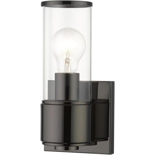 17141-46 1 Light Black Chrome ADA Sconce-Lighting LumensWall Sconces