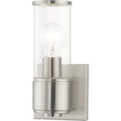 17141-91 1 Light Brushed Nickel ADA Sconce-Lighting LumensWall Sconces