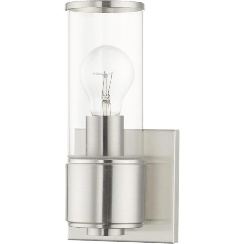 17141-91 1 Light Brushed Nickel ADA Sconce-Lighting LumensWall Sconces