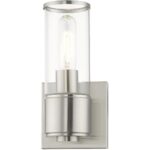 17141-91 1 Light Brushed Nickel ADA Sconce-Lighting LumensWall Sconces