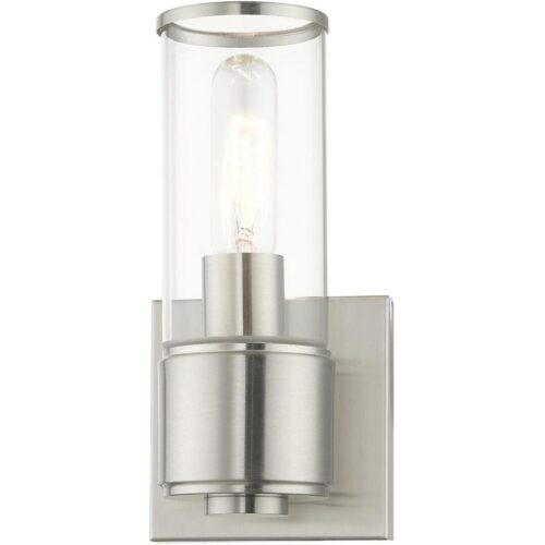 17141-91 1 Light Brushed Nickel ADA Sconce-Lighting LumensWall Sconces