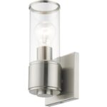 17141-91 1 Light Brushed Nickel ADA Sconce-Lighting LumensWall Sconces