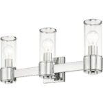 17143-05 3 Light Polished Chrome Vanity Sconce-Lighting LumensWall Sconces