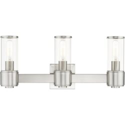 17143-91 3 Light Brushed Nickel Vanity Sconce-Lighting LumensWall Sconces