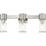 17143-91 3 Light Brushed Nickel Vanity Sconce-Lighting LumensWall Sconces