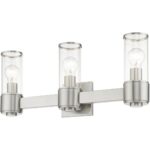 17143-91 3 Light Brushed Nickel Vanity Sconce-Lighting LumensWall Sconces