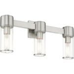 17143-91 3 Light Brushed Nickel Vanity Sconce-Lighting LumensWall Sconces