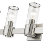 17145-91 5 Light Brushed Nickel Large Vanity Sconce-Lighting LumensWall Sconces