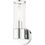 17281-05 1 Light Polished Chrome ADA Single Sconce-Lighting LumensWall Sconces