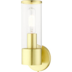 17281-12 1 Light Satin Brass ADA Single Sconce-Lighting LumensWall Sconces