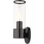 17281-46 1 Light Black Chrome ADA Single Sconce-Lighting LumensWall Sconces