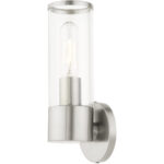 17281-91 1 Light Brushed Nickel ADA Single Sconce-Lighting LumensWall Sconces