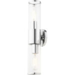 17282-05 2 Light Polished Chrome ADA Vanity Sconce-Lighting LumensWall Sconces