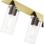 17826-12 6 Light Satin Brass  Vanity Sconce-Lighting LumensWall Sconces