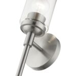 18081-91 1 Light Brushed Nickel ADA Sconce-Lighting LumensWall Sconces