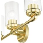 18083-02 3 Light Polished Brass Vanity Sconce-Lighting LumensWall Sconces