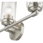 18083-91 3 Light Brushed Nickel Vanity Sconce-Lighting LumensWall Sconces