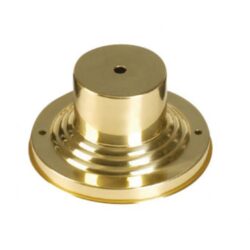 2001-02 Polished Brass Outdoor Pier Mount Adapter-Lighting LumensPier mount adapter