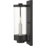 20722-14 2 Light Textured Black Outdoor Wall Lantern-Lighting LumensLantern