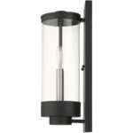 20722-14 2 Light Textured Black Outdoor Wall Lantern-Lighting LumensLantern