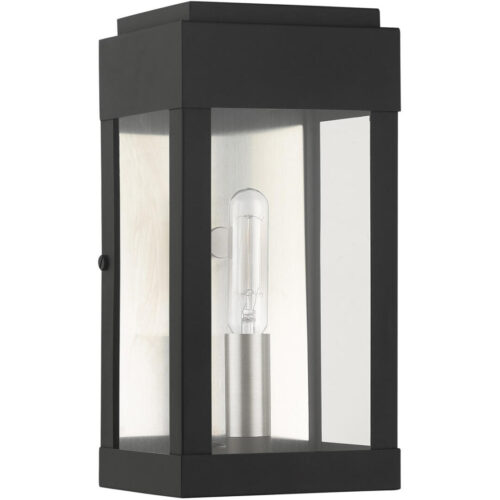 21231-04 1 Light Black Outdoor ADA Wall Lantern-Lighting LumensLantern