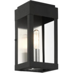 21231-04 1 Light Black Outdoor ADA Wall Lantern-Lighting LumensLantern