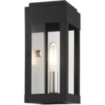 21231-04 1 Light Black Outdoor ADA Wall Lantern-Lighting LumensLantern