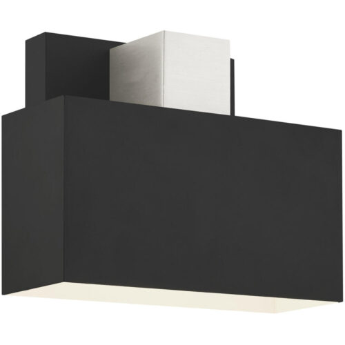 22422-04 1 Light Black Outdoor ADA Wall Sconce-Lighting LumensWall Sconces