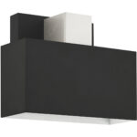 22422-04 1 Light Black Outdoor ADA Wall Sconce-Lighting LumensWall Sconces