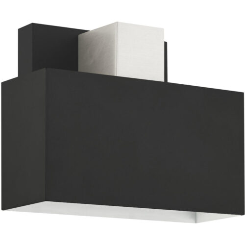 22422-04 1 Light Black Outdoor ADA Wall Sconce-Lighting LumensWall Sconces