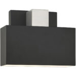 22422-04 1 Light Black Outdoor ADA Wall Sconce-Lighting LumensWall Sconces