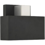 22422-04 1 Light Black Outdoor ADA Wall Sconce-Lighting LumensWall Sconces