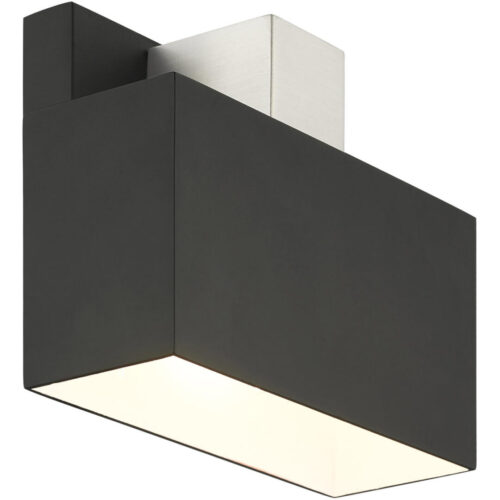 22422-04 1 Light Black Outdoor ADA Wall Sconce-Lighting LumensWall Sconces