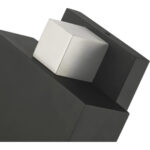 22422-04 1 Light Black Outdoor ADA Wall Sconce-Lighting LumensWall Sconces