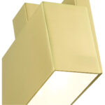 22422-12 1 Light Satin Brass Outdoor ADA Wall Sconce-Lighting LumensWall Sconces