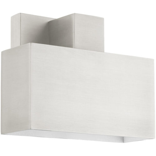 22422-91 1 Light Brushed Nickel Outdoor ADA Wall Sconce-Lighting LumensWall Sconces