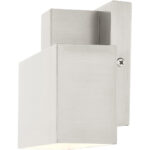 22422-91 1 Light Brushed Nickel Outdoor ADA Wall Sconce-Lighting LumensWall Sconces